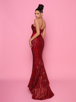 Nicoletta NP174 Gown - Ruby
