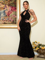 Mila Label Tessa Gown - Black