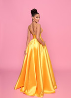 Nicoletta NP157 Gown - Yellow