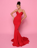 Nicoletta NP146 Gown - Red