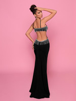 Nicoletta NP173 Gown - Black