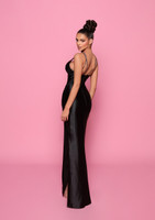 Nicoletta NP159 Gown - Black