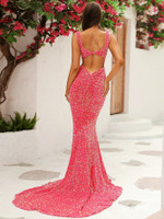 Mila Label Lola Gown - Iridescent Pink