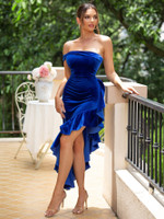 Mila Label Elena Dress - Blue