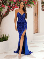 Mila Label Kassandra Gown - Royal Blue