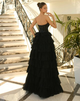 Nicoletta NC1045 Gown - Black
