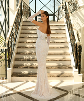 Nicoletta NC1051 Gown - Ivory/Nude