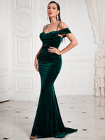 Mila Label Kaley Gown - Green