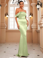 Mila Label Dawn Gown - Light Green