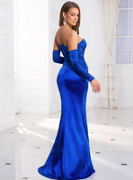 Mila Label Bridget Gown - Royal Blue