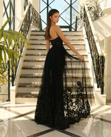 Nicoletta NC1003 Gown - Black