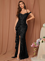 Mila Label Karla Gown - Black