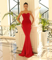 Nicoletta NC1007 Gown - Red