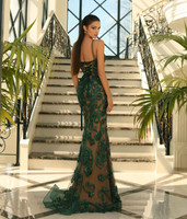 Nicoletta NC1013 Gown - Emerald