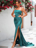 Mila Label Lily Gown - Emerald Green