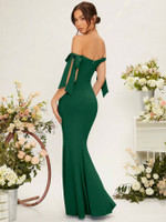 Mila Label Kandice Gown - Dark Green