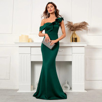 Mila Label Sally Gown -  Green