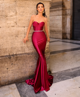 Nicoletta NC1054 Gown - Wine