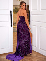 Mila Label Angie Gown - Purple
