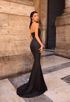 Nicoletta NC1025 Gown - Black