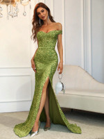 Mila Label Kimberley Gown - Green