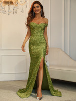 Mila Label Kimberley Gown - Green