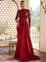 Mila Label Faith Gown - Red