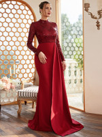 Mila Label Faith Gown - Red