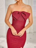 Mila Label Ginger Gown - Red