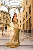 Nicoletta NC1043 Gown - Gold