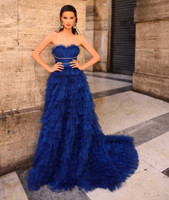 Nicoletta NC1047 Gown - Navy