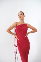 House of Troy Sara Gown - Wine Red