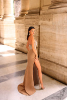 Nicoletta NC1092 Gown - Nude