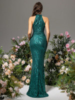 Mila Label Sunday Gown - Emerald Green