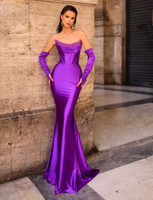 Nicoletta NC1093 Gown - Purple