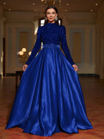 Mila Label Bonita Gown - Royal Blue