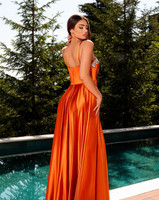 Nicoletta NC2084 Gown - Orange
