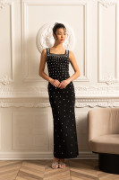 House of Troy Arman Bandage Dress - Black
