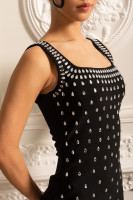 House of Troy Arman Bandage Dress - Black