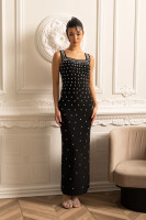 House of Troy Arman Bandage Dress - Black