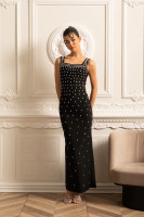 House of Troy Arman Bandage Dress - Black