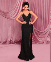 Nicoletta NC3008 Gown - Black