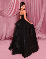 PRE ORDER Nicoletta NC3010 Gown - Black Brown