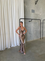 House of Troy Emma Gown - Bronze Gold