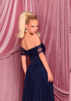 Nicoletta NC3017 Gown - Navy