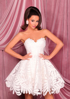 Nicoletta NC3055 Dress - Ivory