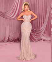 Nicoletta NC3058 Gown - Pearl Pink