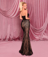 Nicoletta NC3058 Gown - Black/Nude