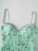 Mila Label Paris Gown - Mint Green