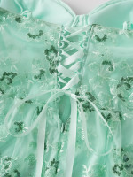 Mila Label Paris Gown - Mint Green
